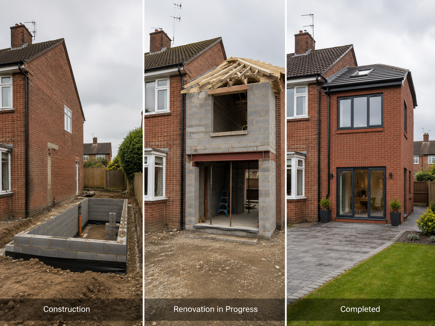 Double-Storey Side Extension — Detached home by Luxora Homes in Naas, Kildare