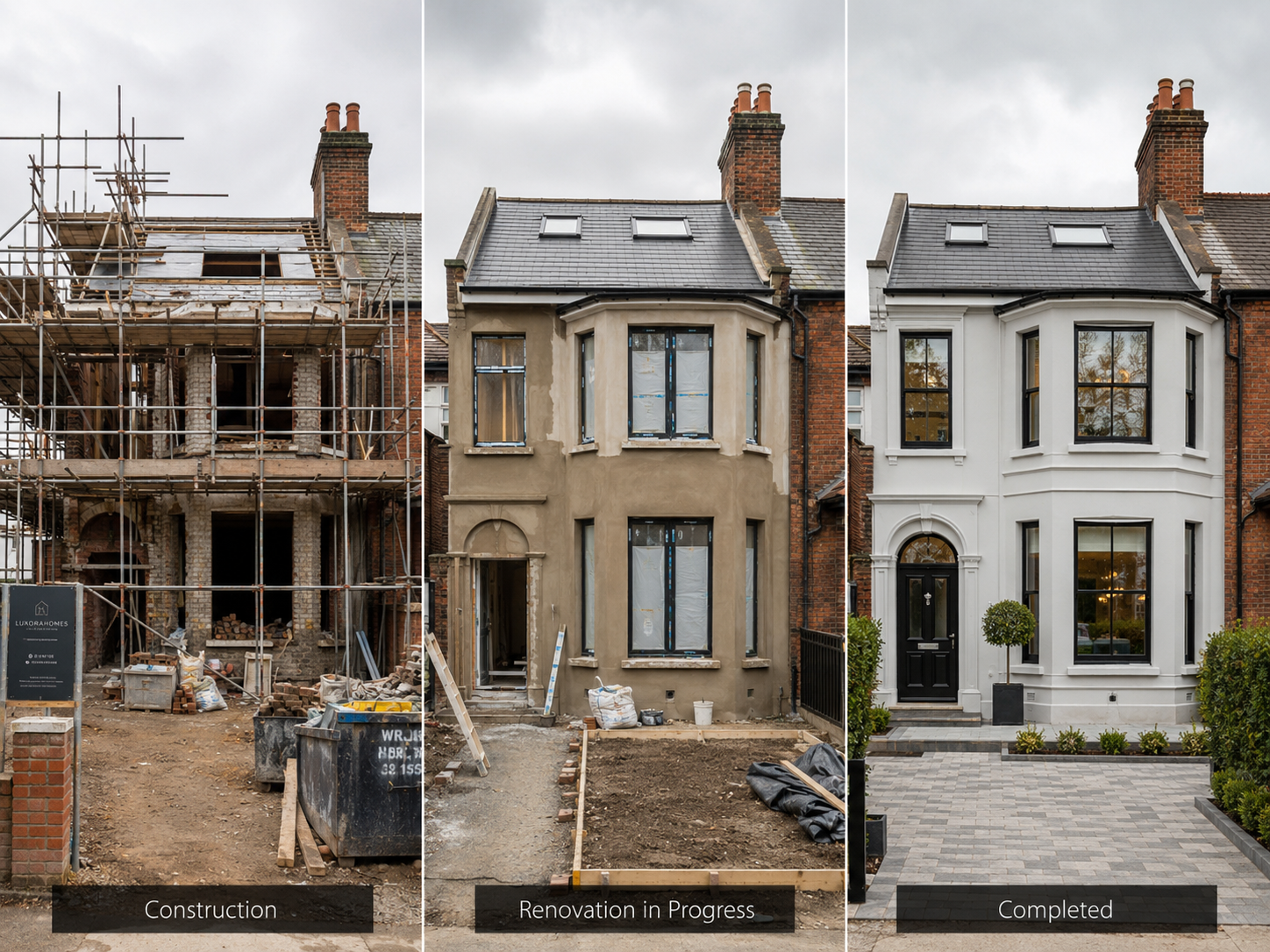 Period Home Full Renovation — 1970s detached home by Luxora Homes in Salthill, Galway